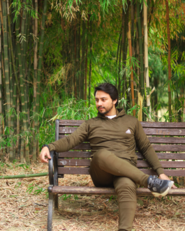 Adidas-Premium Tracksuit-Brown (80% OFF)