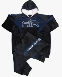 Air-Premium Tracksuit-Black (80% OFF)